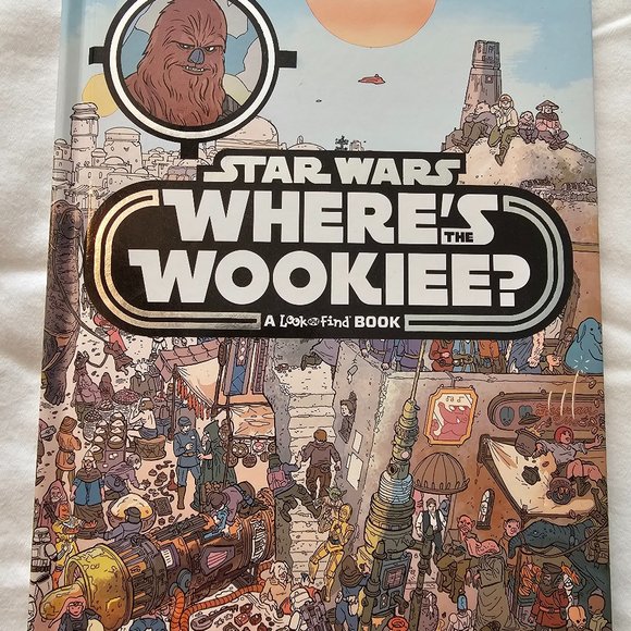 NEW Where's the Wookiee Look and Find Hard Cover Book - Picture 1 of 6
